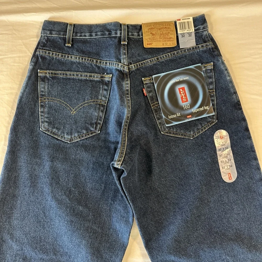 NWT Levi's Jeans‎ 560 Loose Fit Size 32x32 Deadstock VTG 90's Y2K